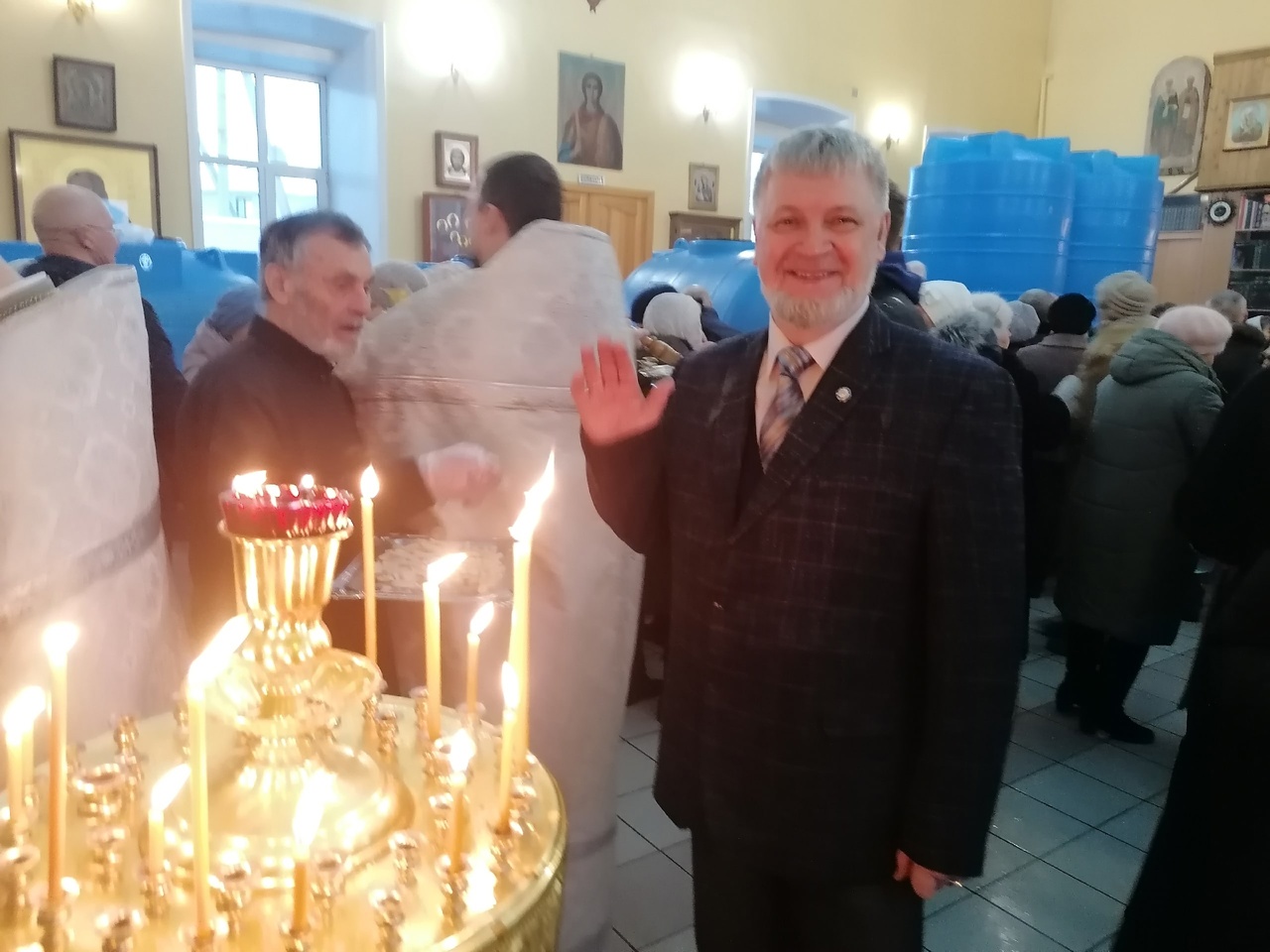 Празднование Крещение Господне