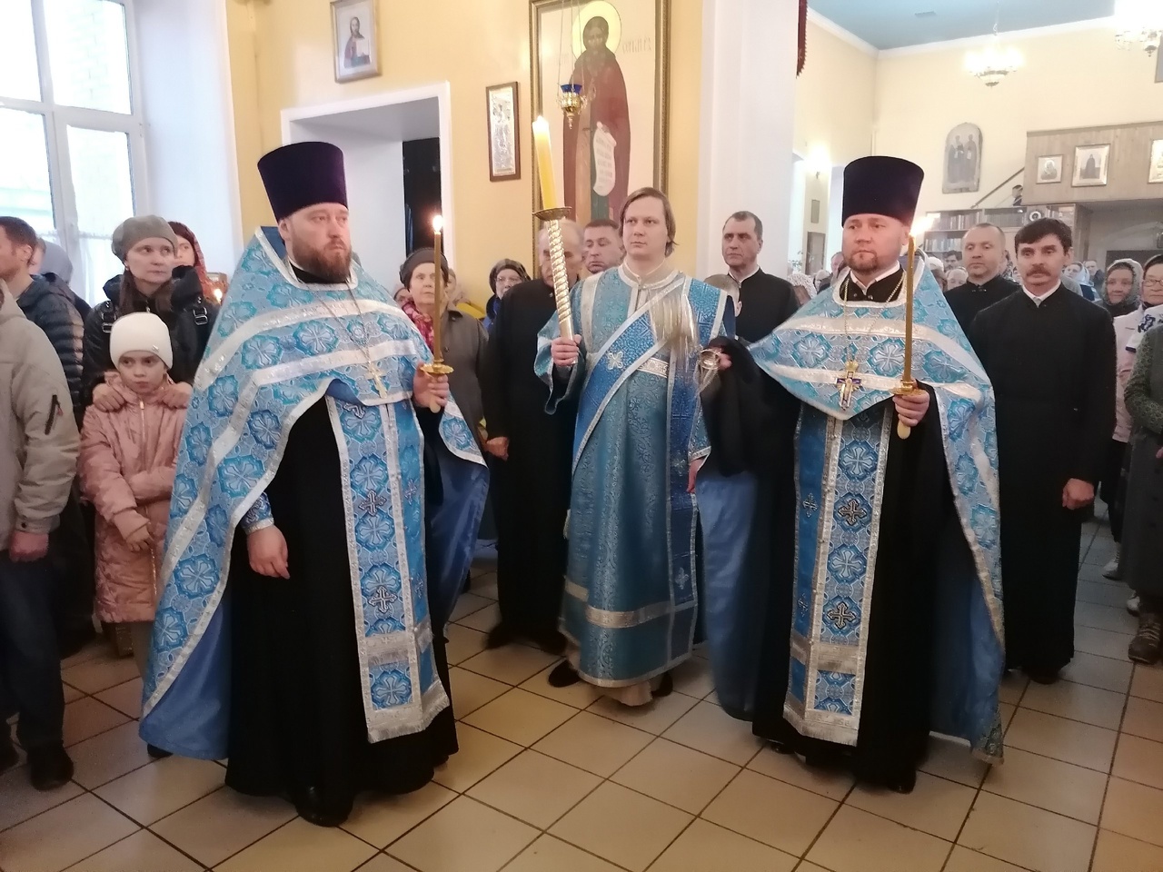 Всенощное бдение в канун Крестопоклонной Недели Великого поста и Благовещения