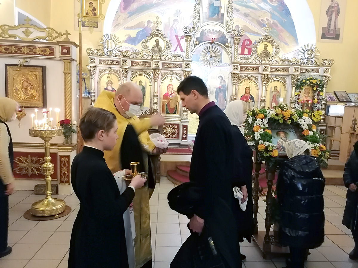 Всенощное бдение в канун престольного праздника святителя Николая Чудотворца