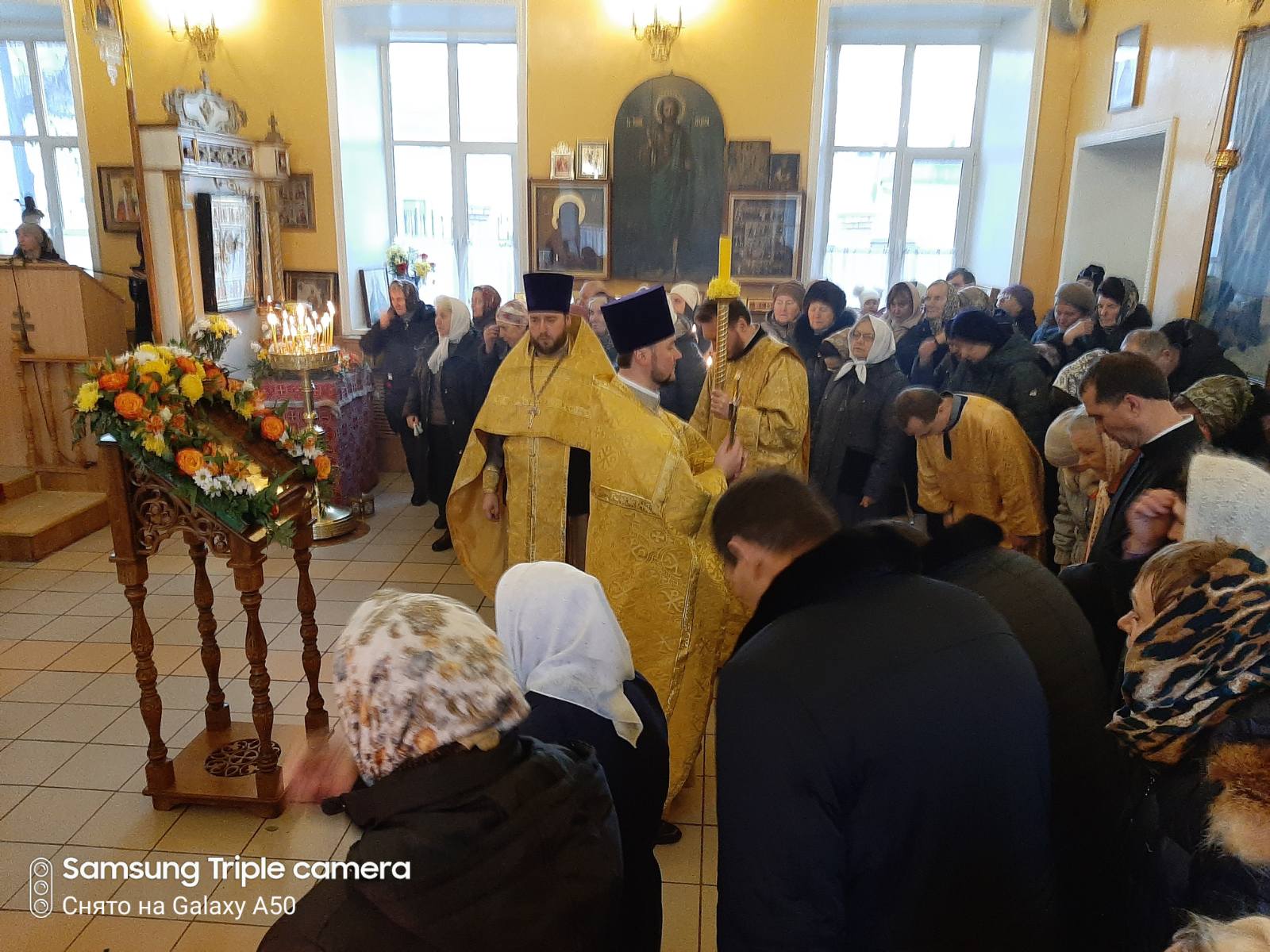 Празднование престольного праздника нашего храма