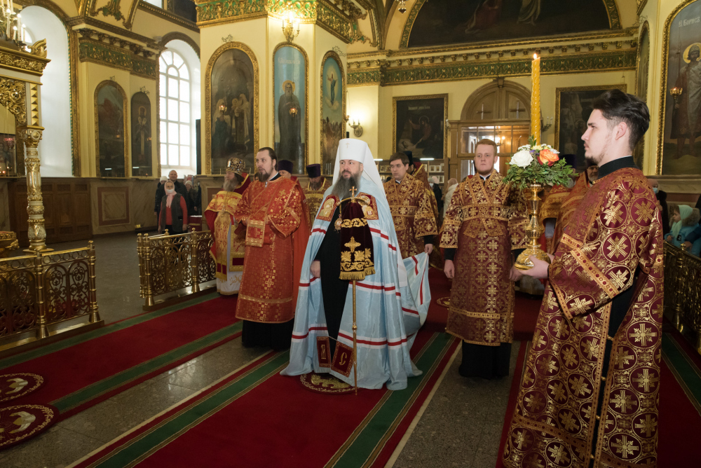 В праздник Собора новомучеников и исповедников Церкви Русской митрополит Серафим принял поздравления с днем Ангела