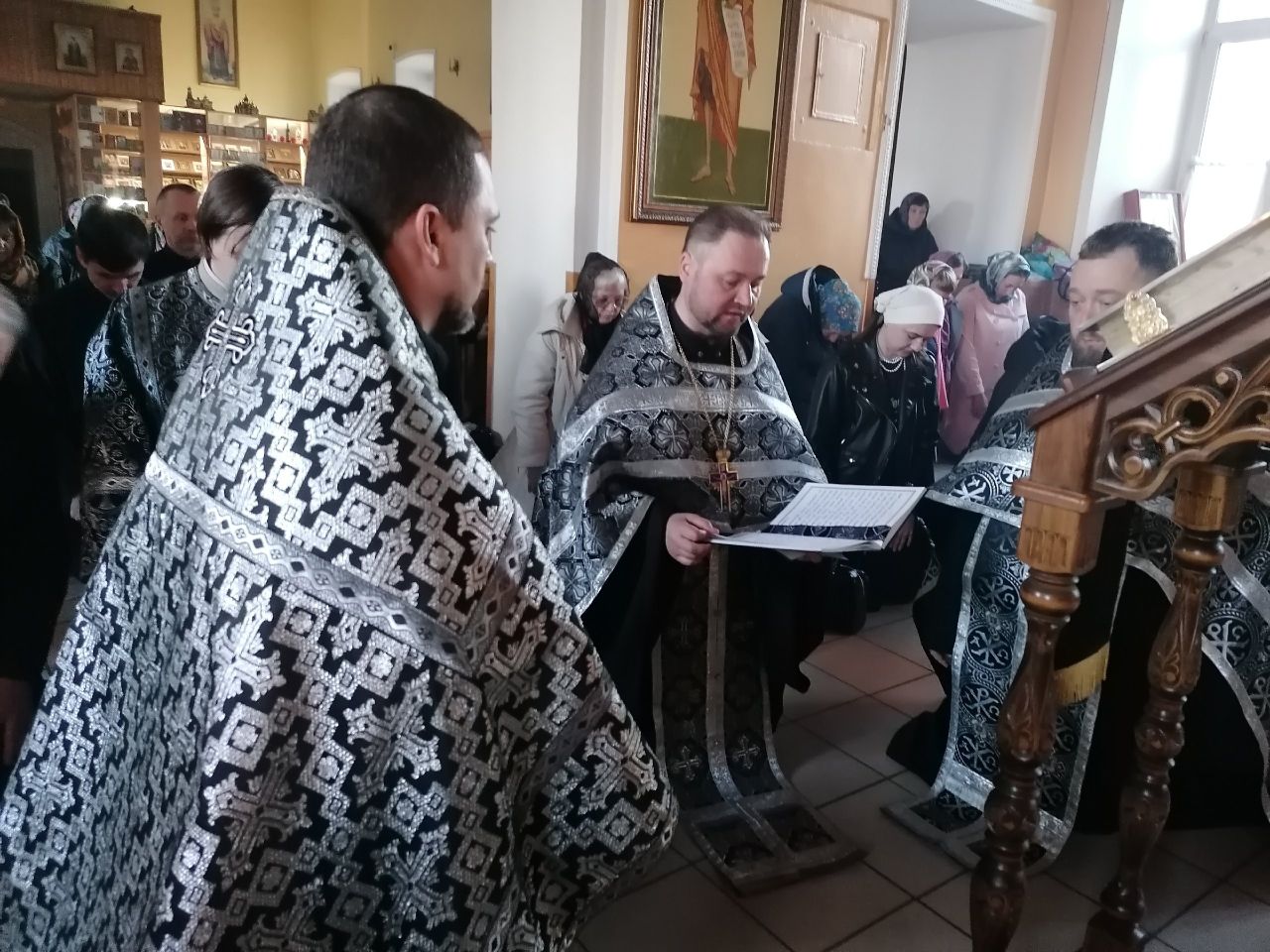Вечерня с чином Пассии