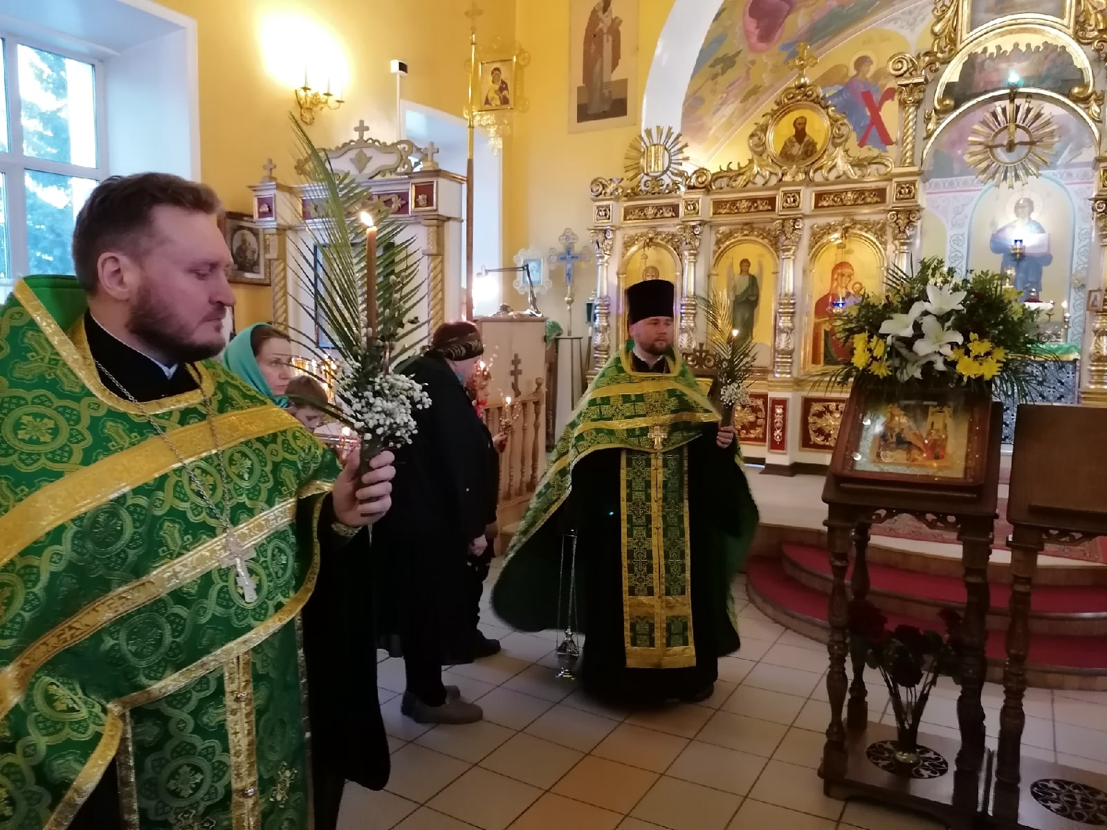 Всенощное бдение в канун Входа Господня в Иерусалим