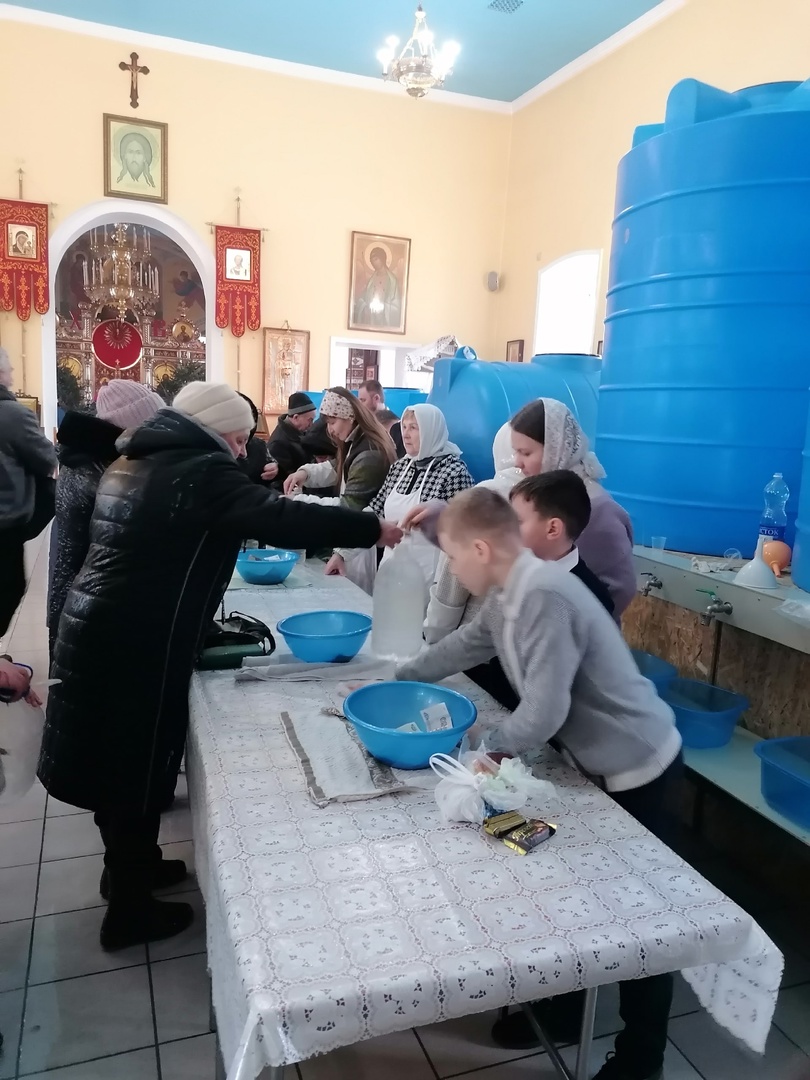 Празднование Крещение Господне