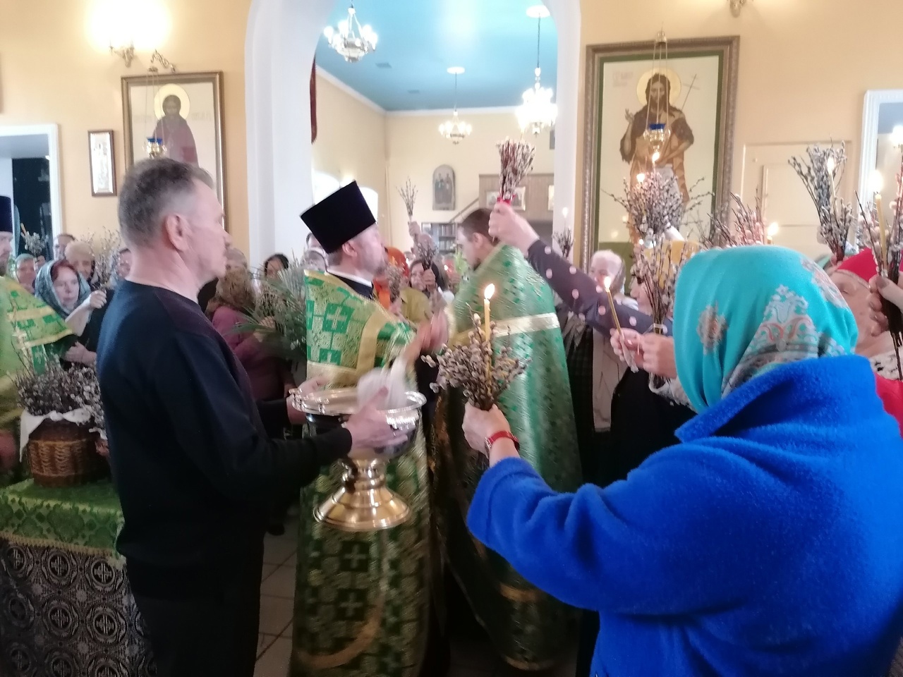 Всенощное бдение в канун Входа Господня в Иерусалим