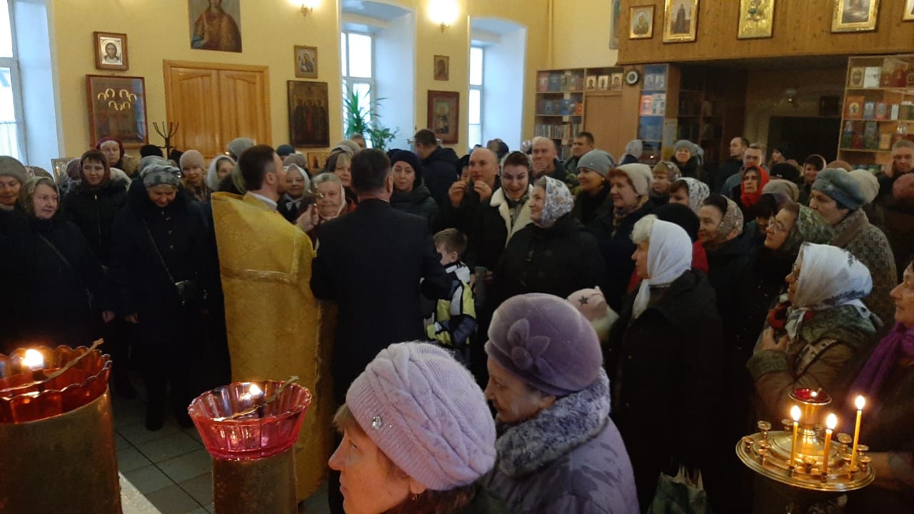 Празднование престольного праздника нашего храма