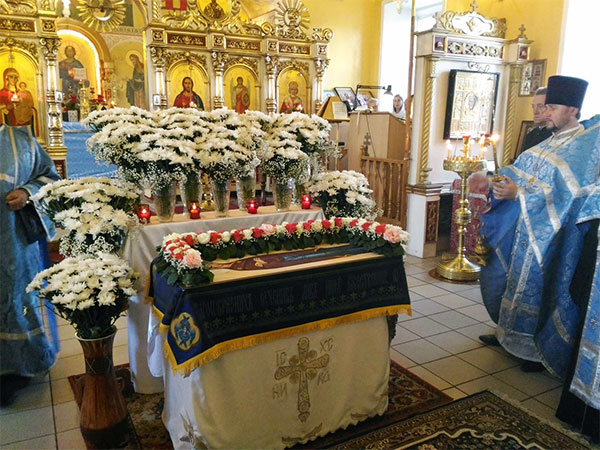 Всенощное бдение накануне праздника Успения Пресвятой Богородицы