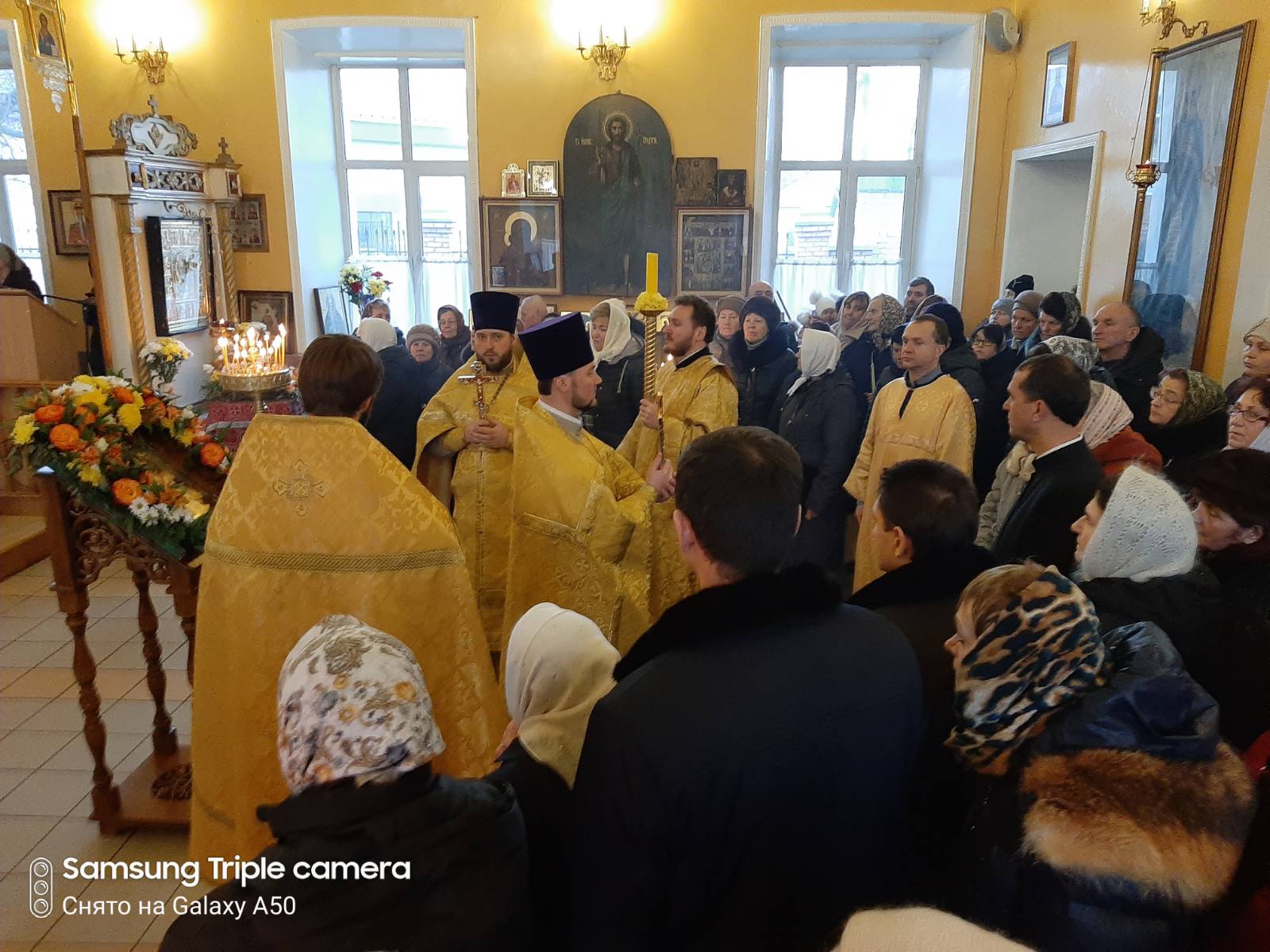 Празднование престольного праздника нашего храма