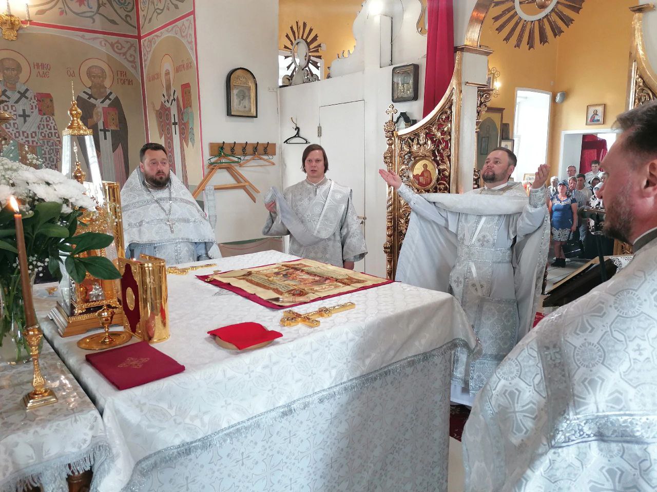 Богослужения в день Вознесения Господня 
