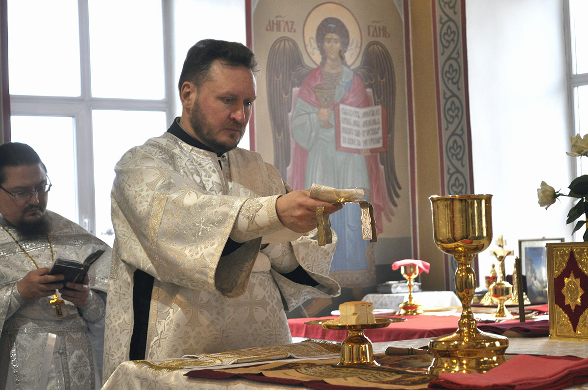 Крещенский сочельник в нашем храме