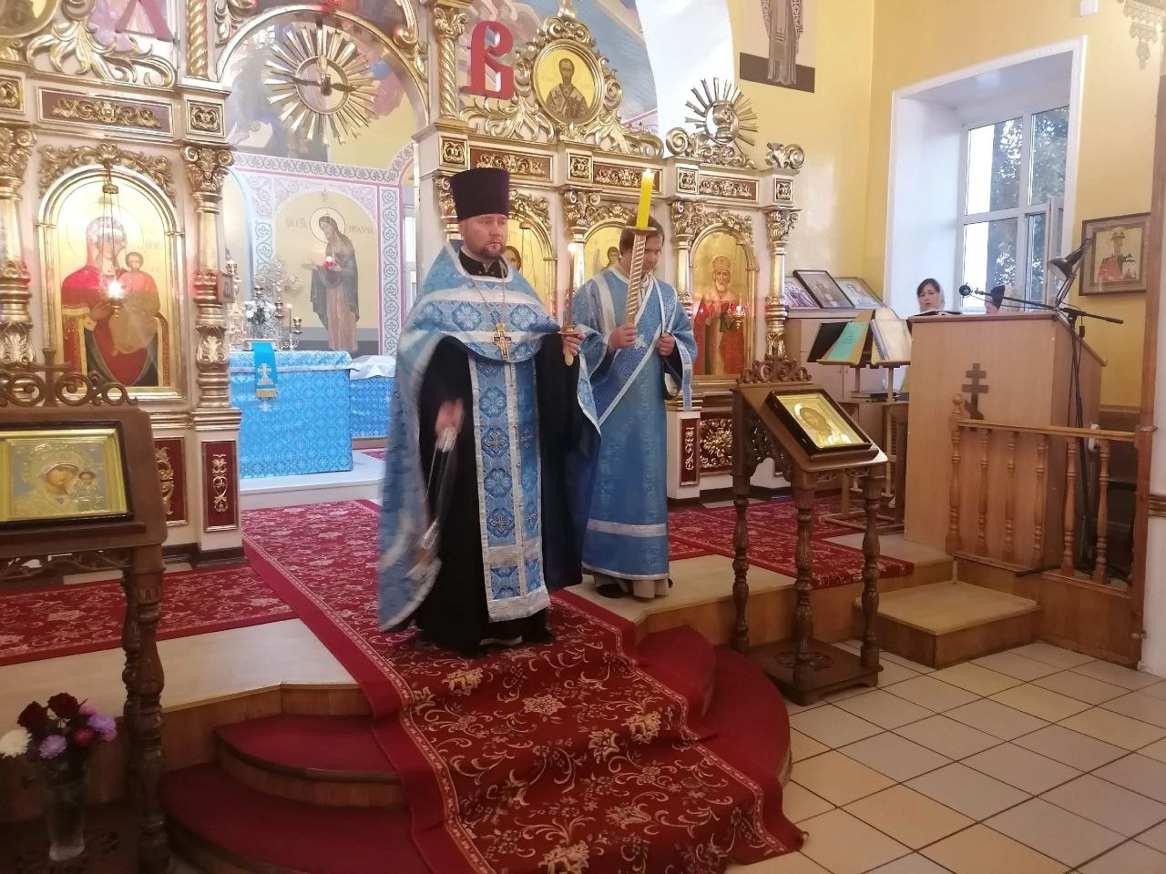 Всенощное бдение в канун праздника Рождества Пресвятой Богородицы