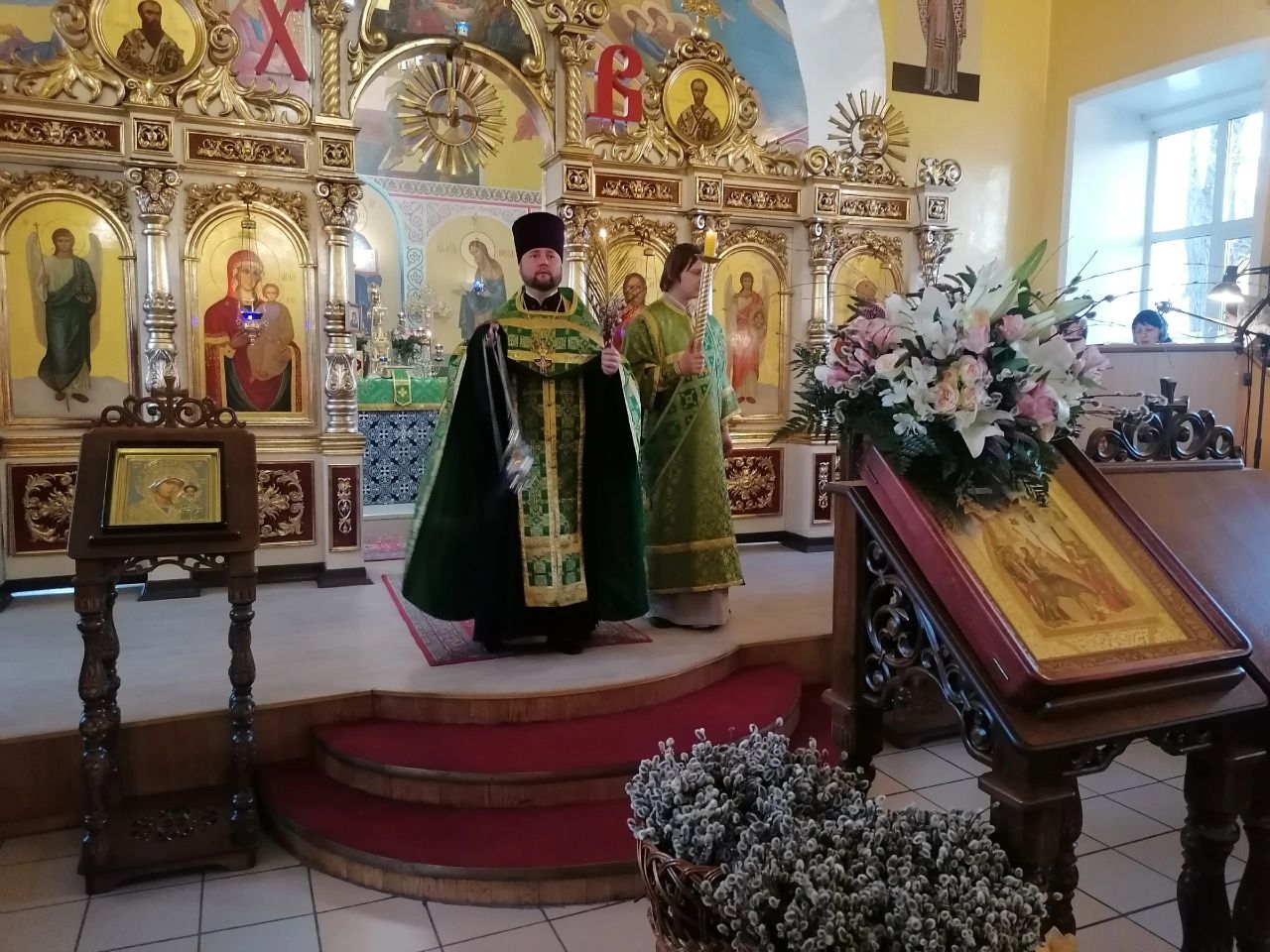 Всенощное бдение в канун Входа Господня в Иерусалим