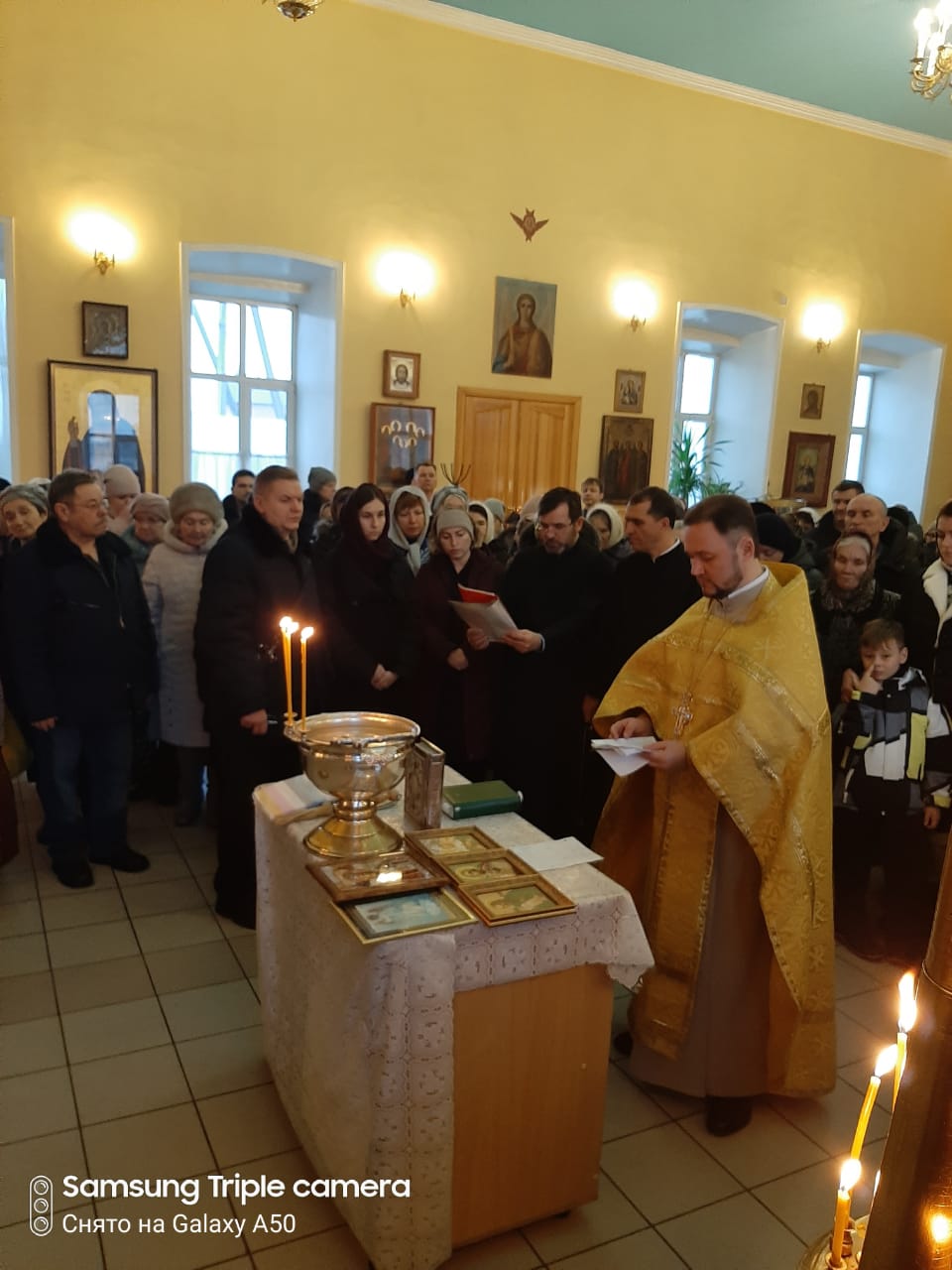 Празднование престольного праздника нашего храма