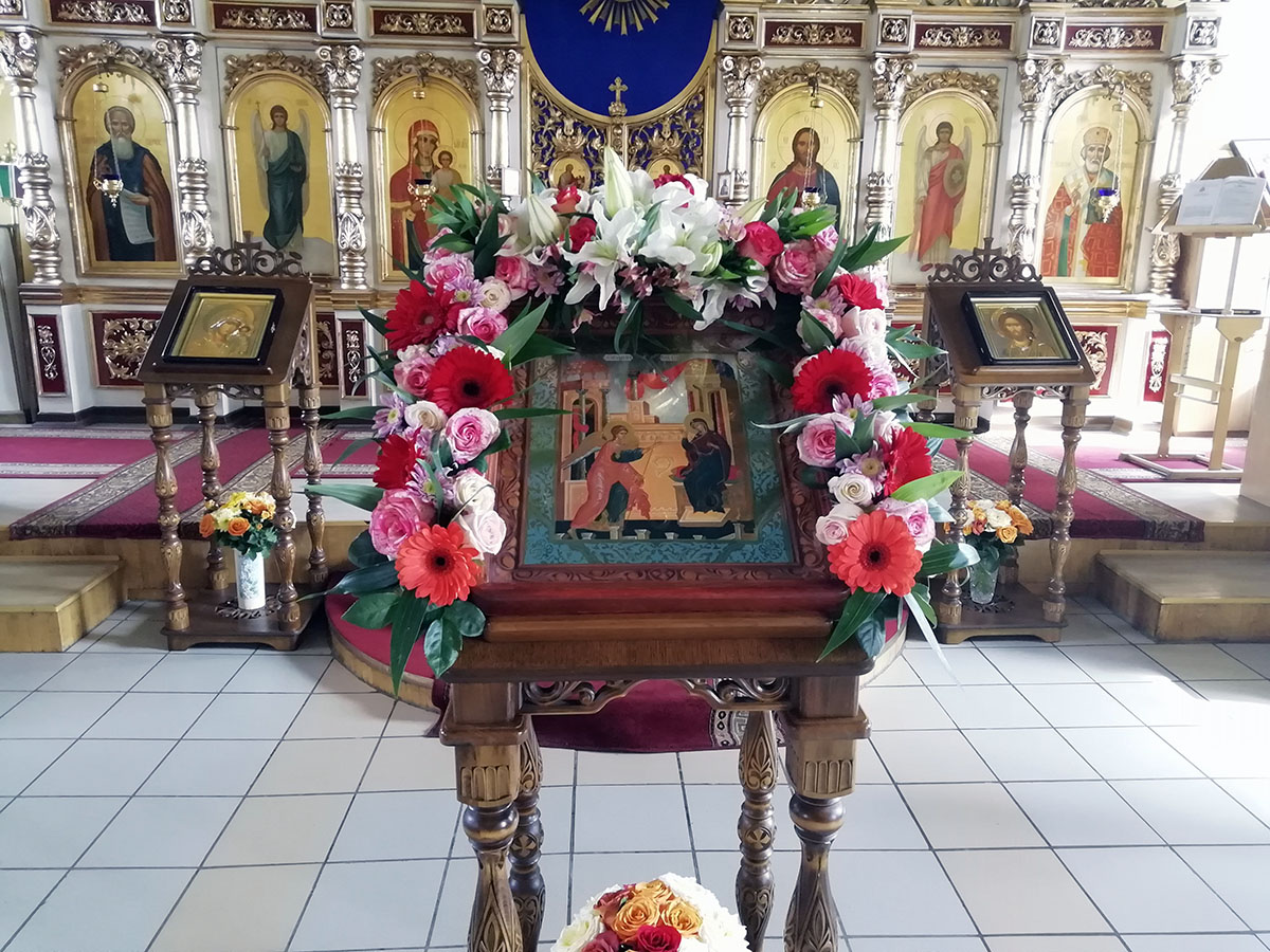 Празднование Благовещения Пресвятой Богородицы
