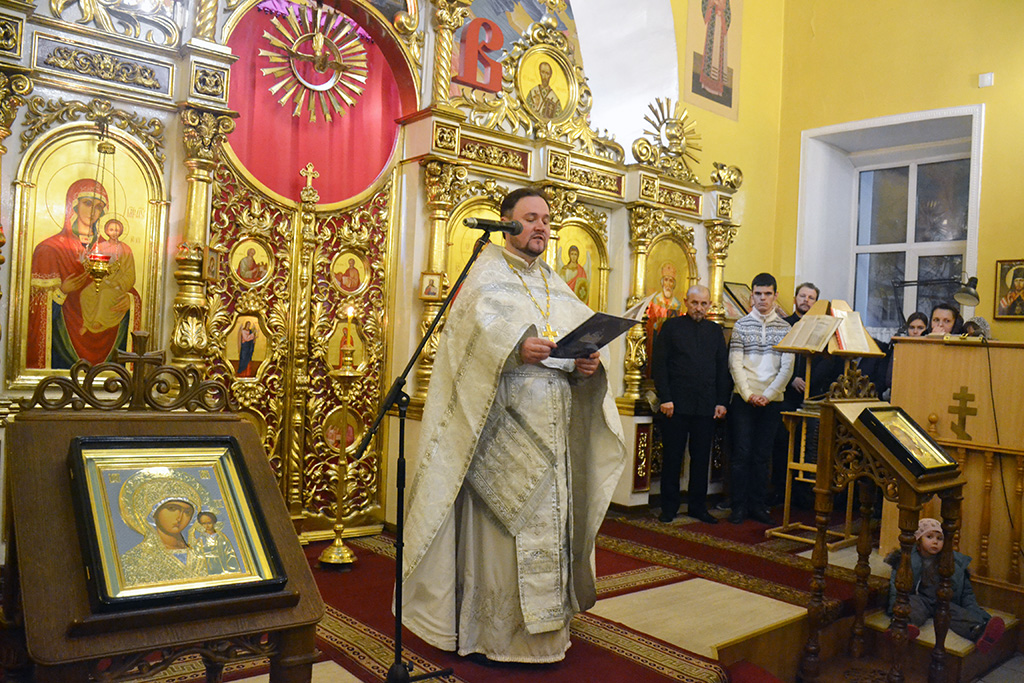 Праздник Рождества Христова в нашем храме 