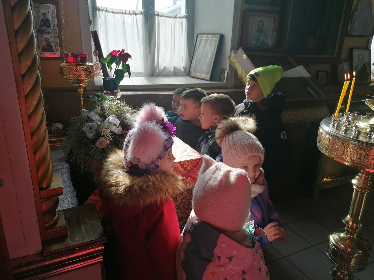 Состоялась экскурсия по храмовому комплексу дошкольников из детского сада