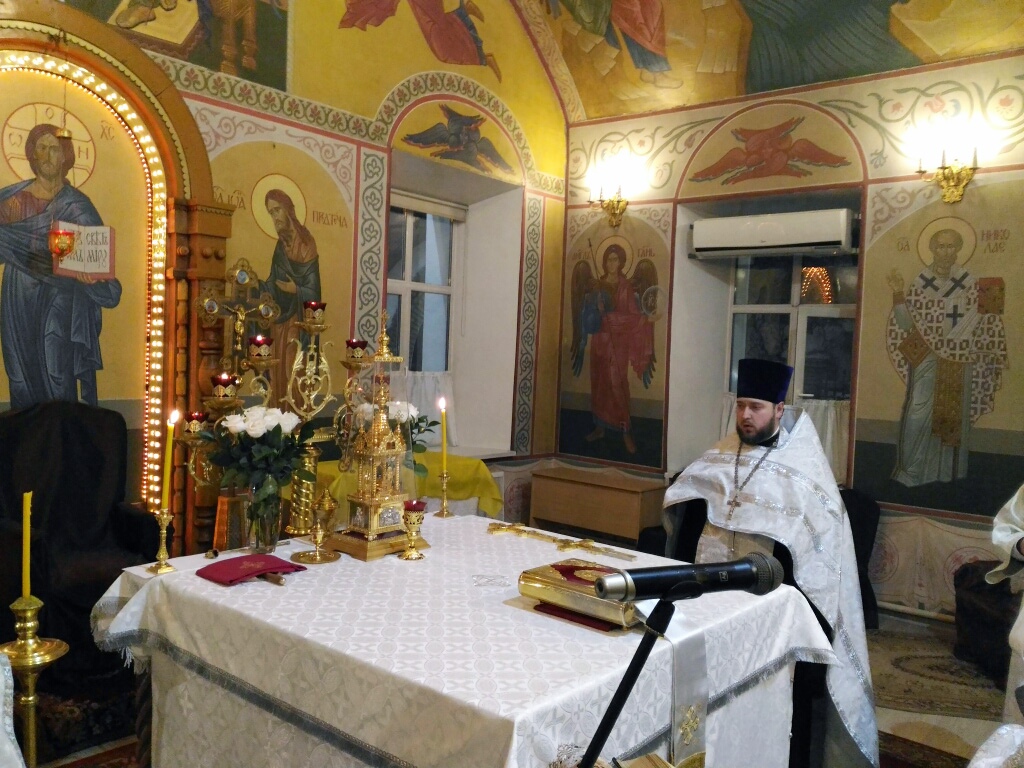 Всенощное бдение в канун Крещения Господня