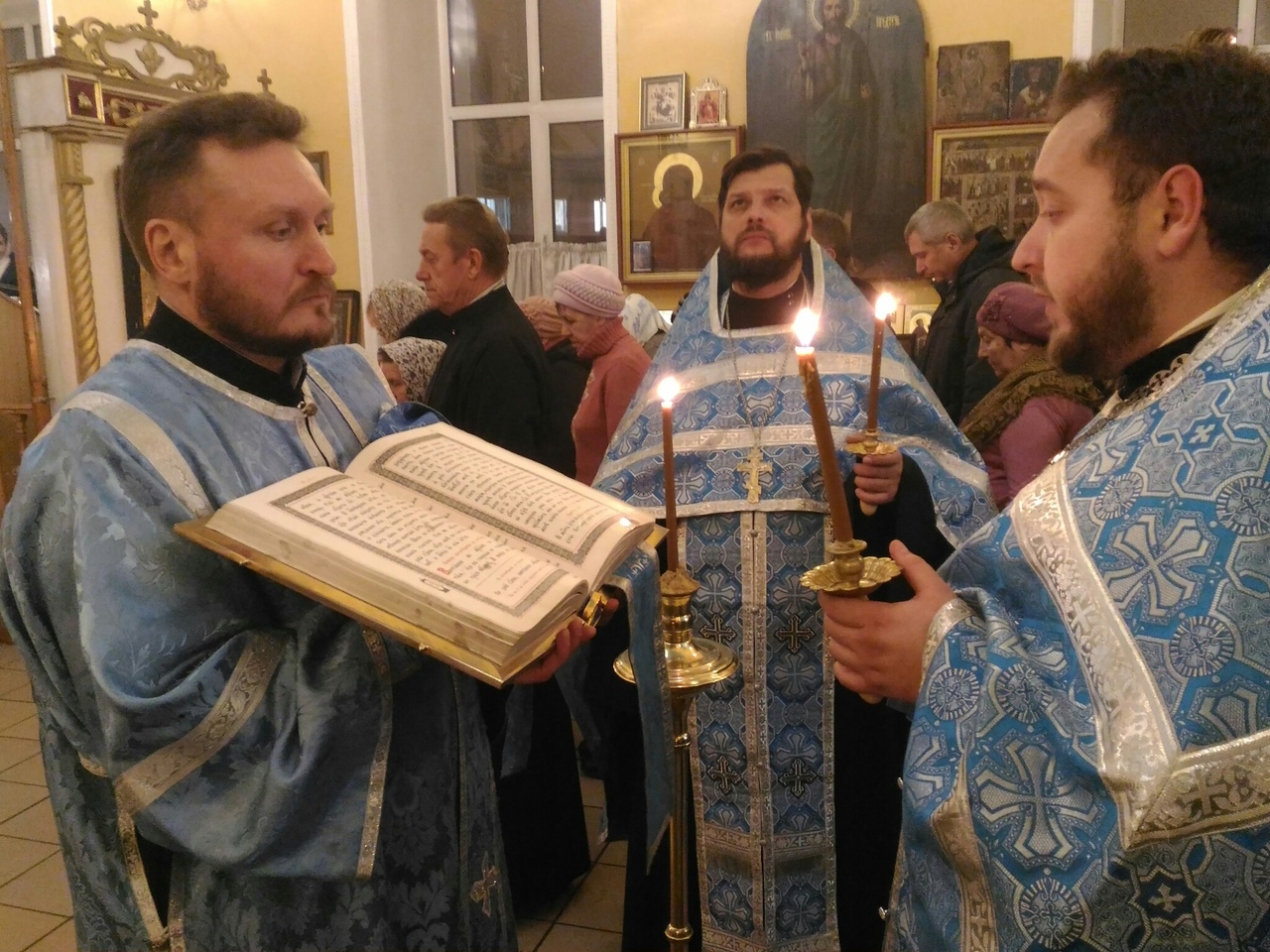 Всенощное бдение накануне праздника Введения во храм Пресвятой Богородицы