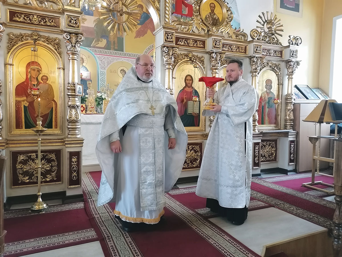 Крещенский сочельник в нашем храме