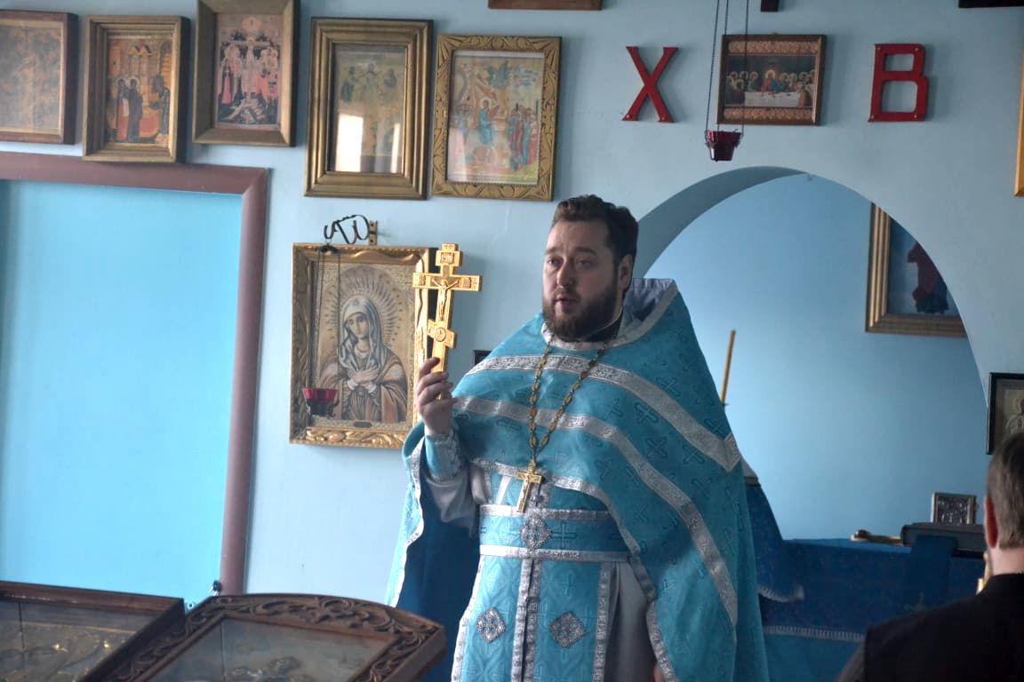 Протоиерей Антоний Шварёв совершил литургию в  исправительной колонии №7
