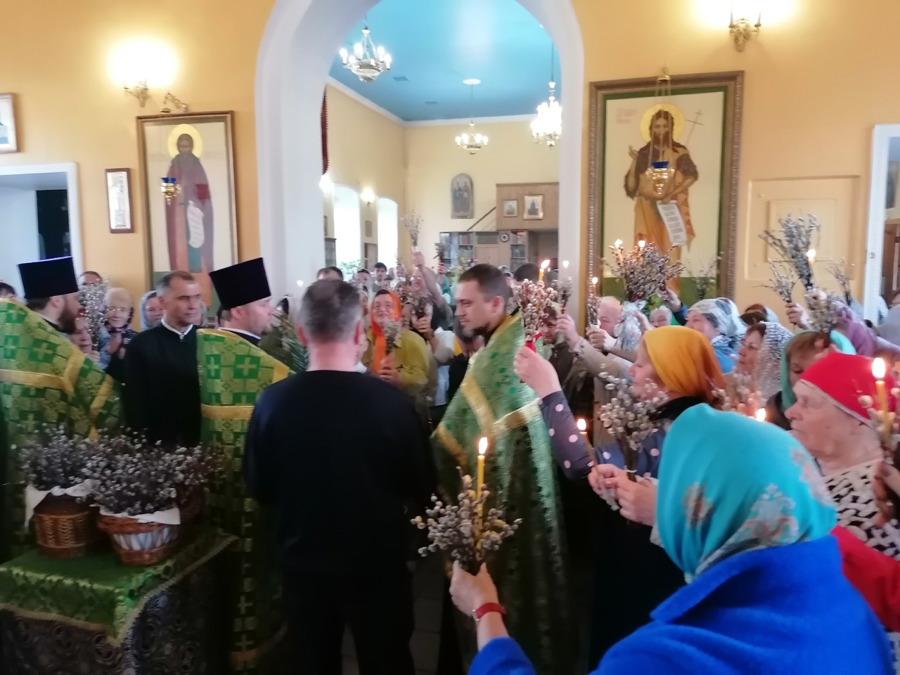 Всенощное бдение в канун Входа Господня в Иерусалим
