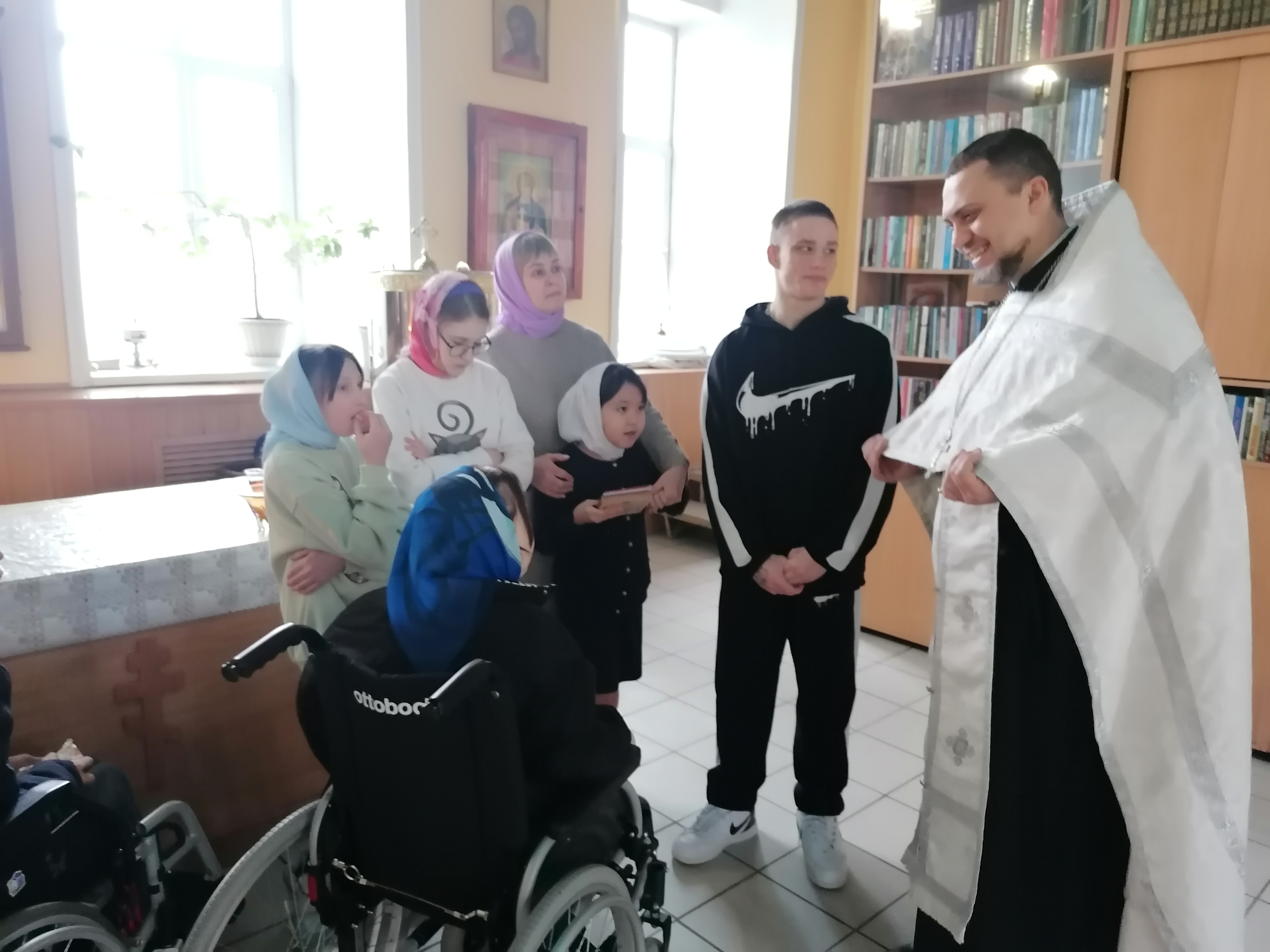 Состоялась духовно-просветительская встреча детей со священником