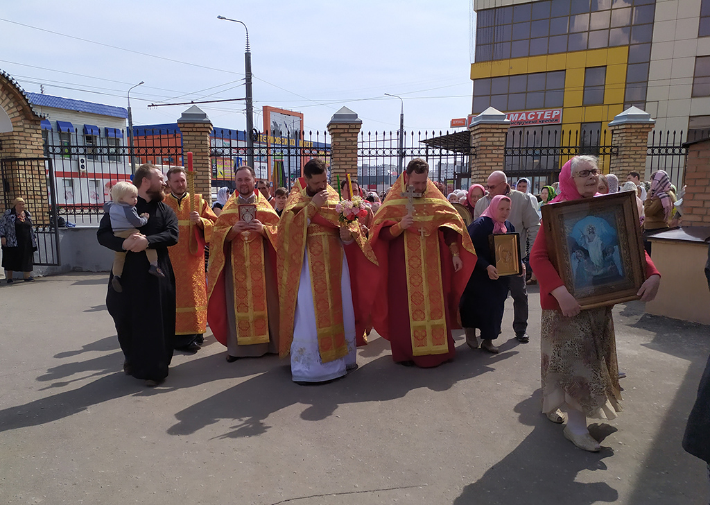 Празднование Антипасхи в Никольском храме