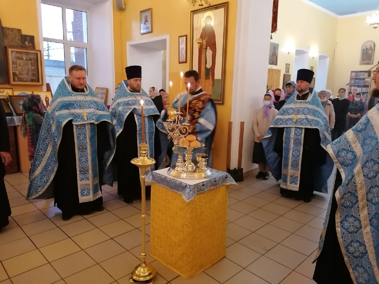 Всенощное бдение в канун празднования Рождества Богородицы