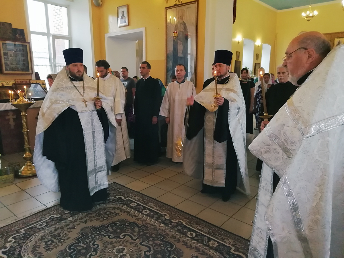 Всенощное бдение в канун Преображения Господня
