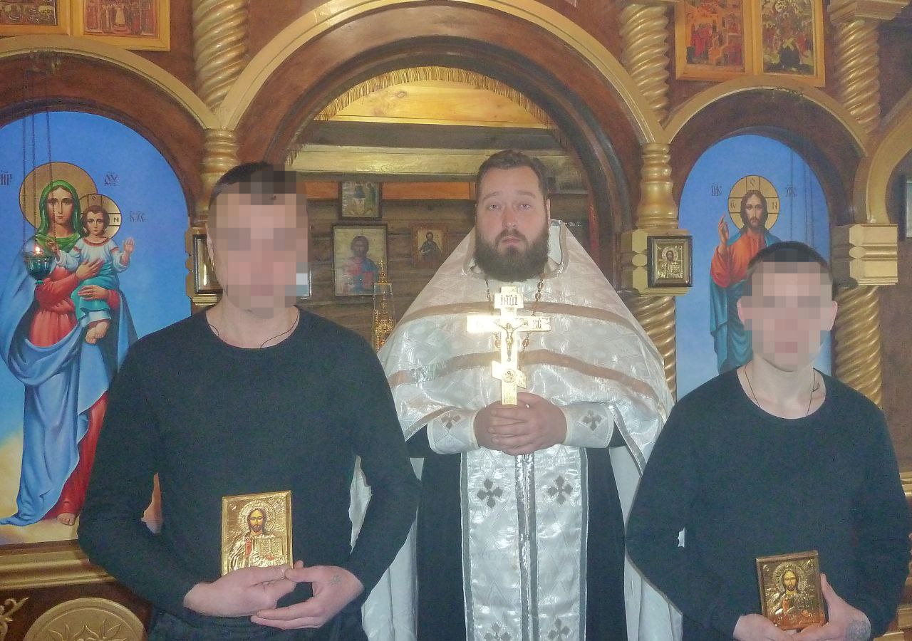 В ИК-7 состоялось крещение осужденных
