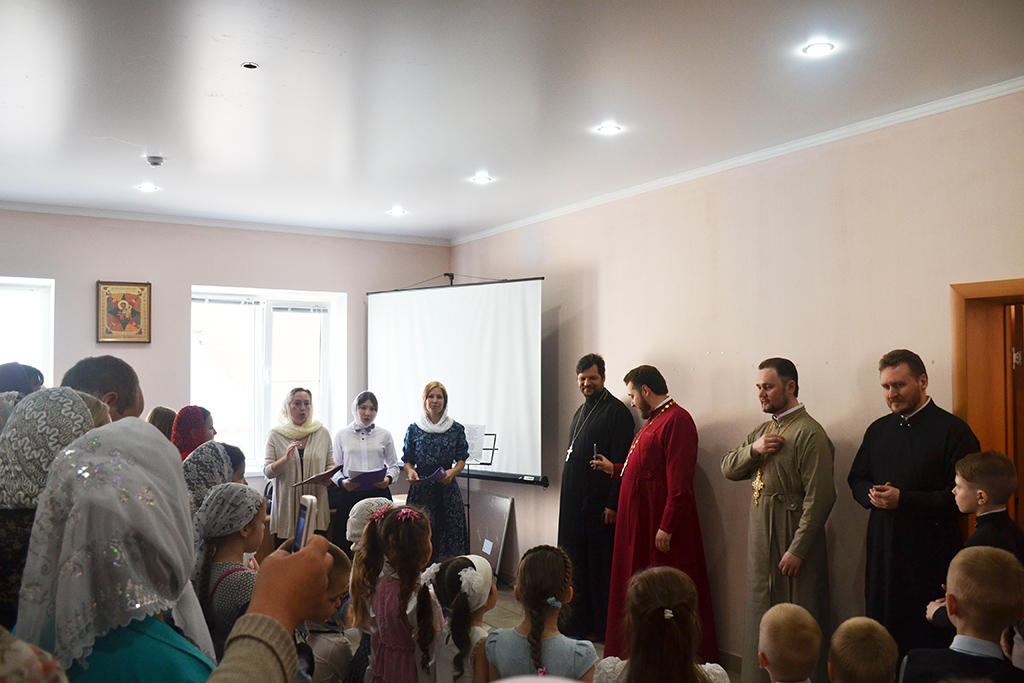 Пасхальный концерт в воскресной школе