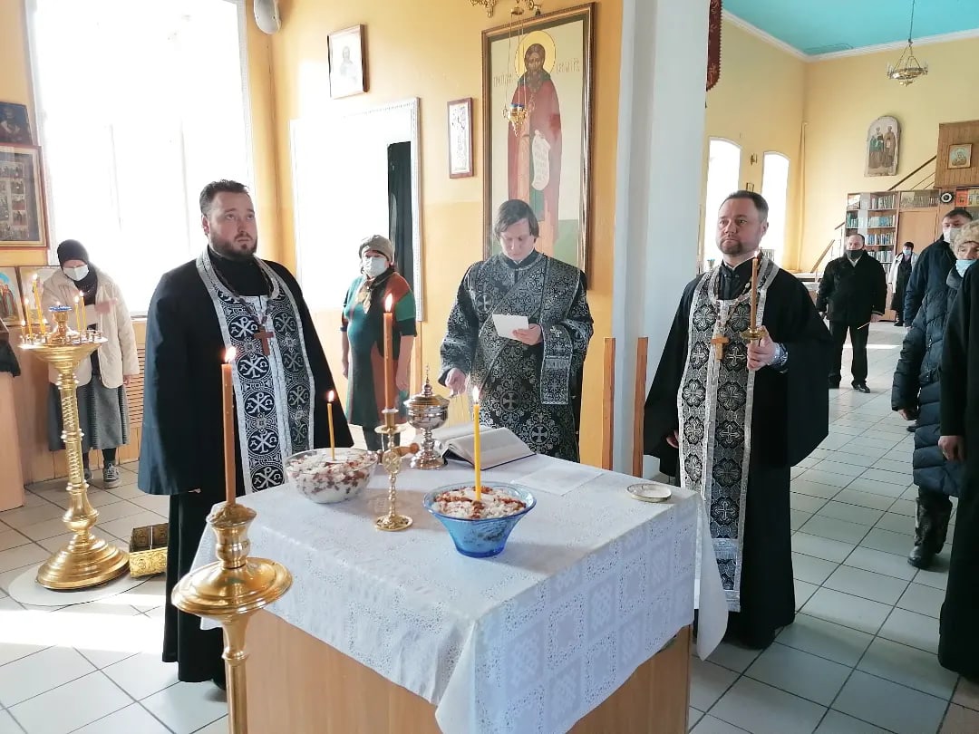 Служба в четверг первой седмицы Великого поста