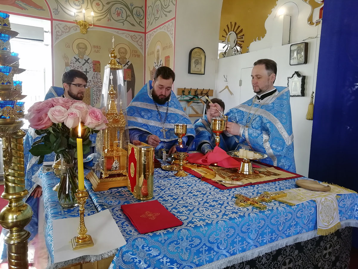 Празднование Благовещения Пресвятой Богородицы