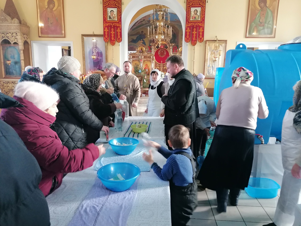 Празднование Крещение Господне