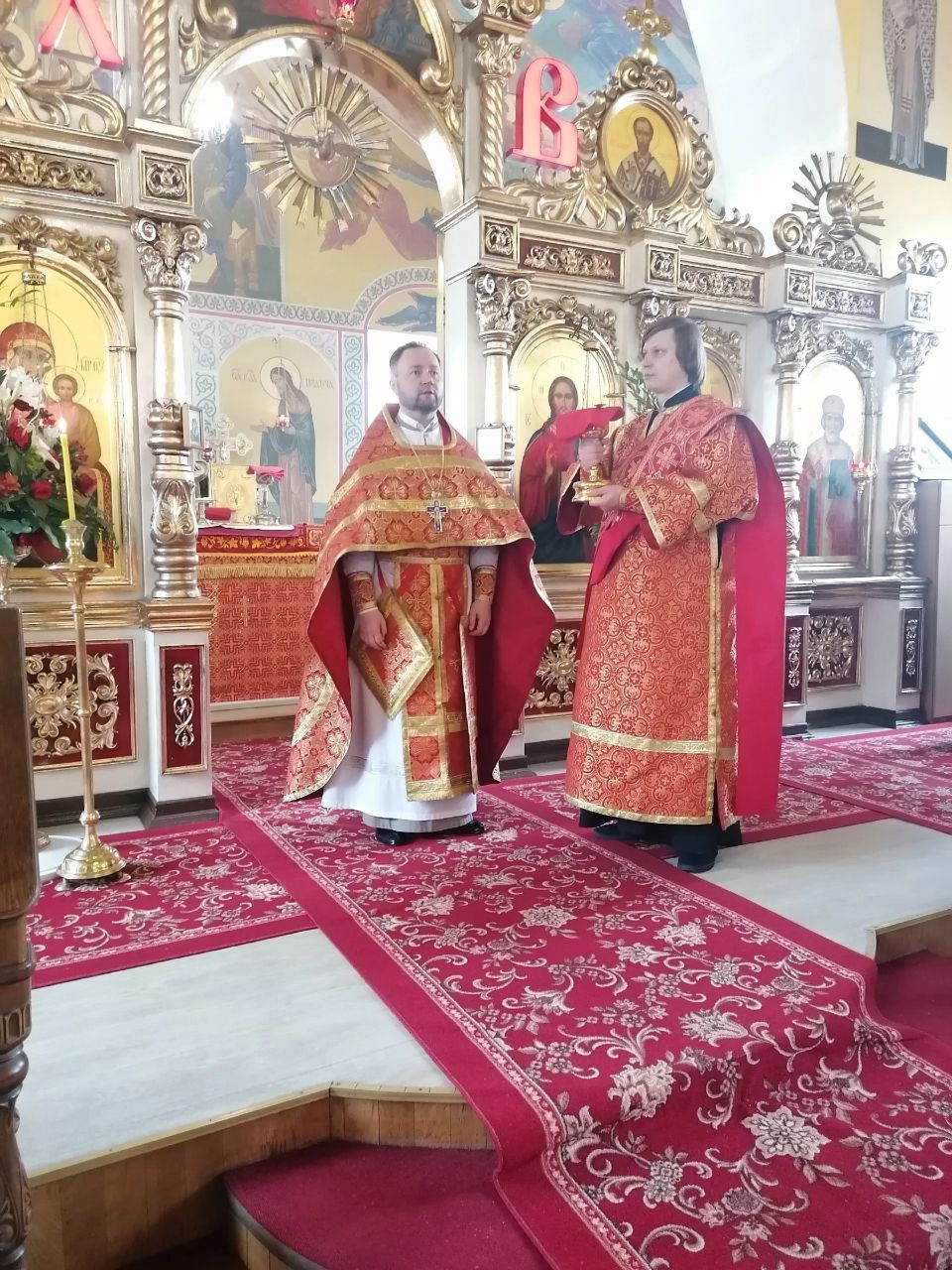 Празднование Радоницы в нашем храме