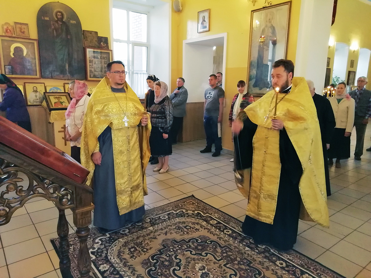 Всенощное бдение в канун дня Усекновения главы Иоанна Предтечи