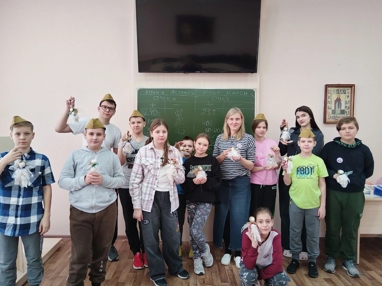 Воспитанники воскресной школы участвовали зимний лагерь «Накануне Рождества»