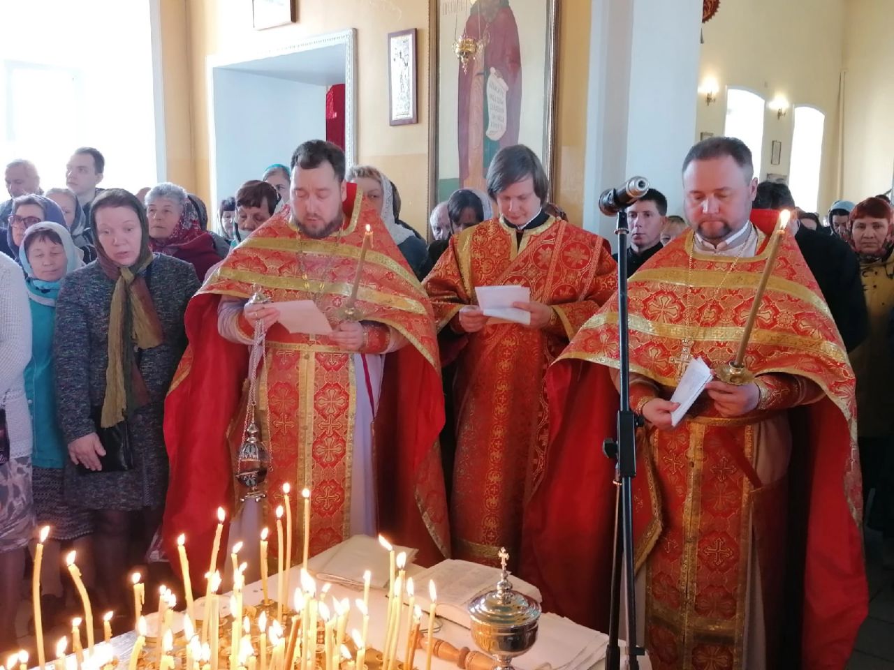 Празднование Радоницы в нашем храме