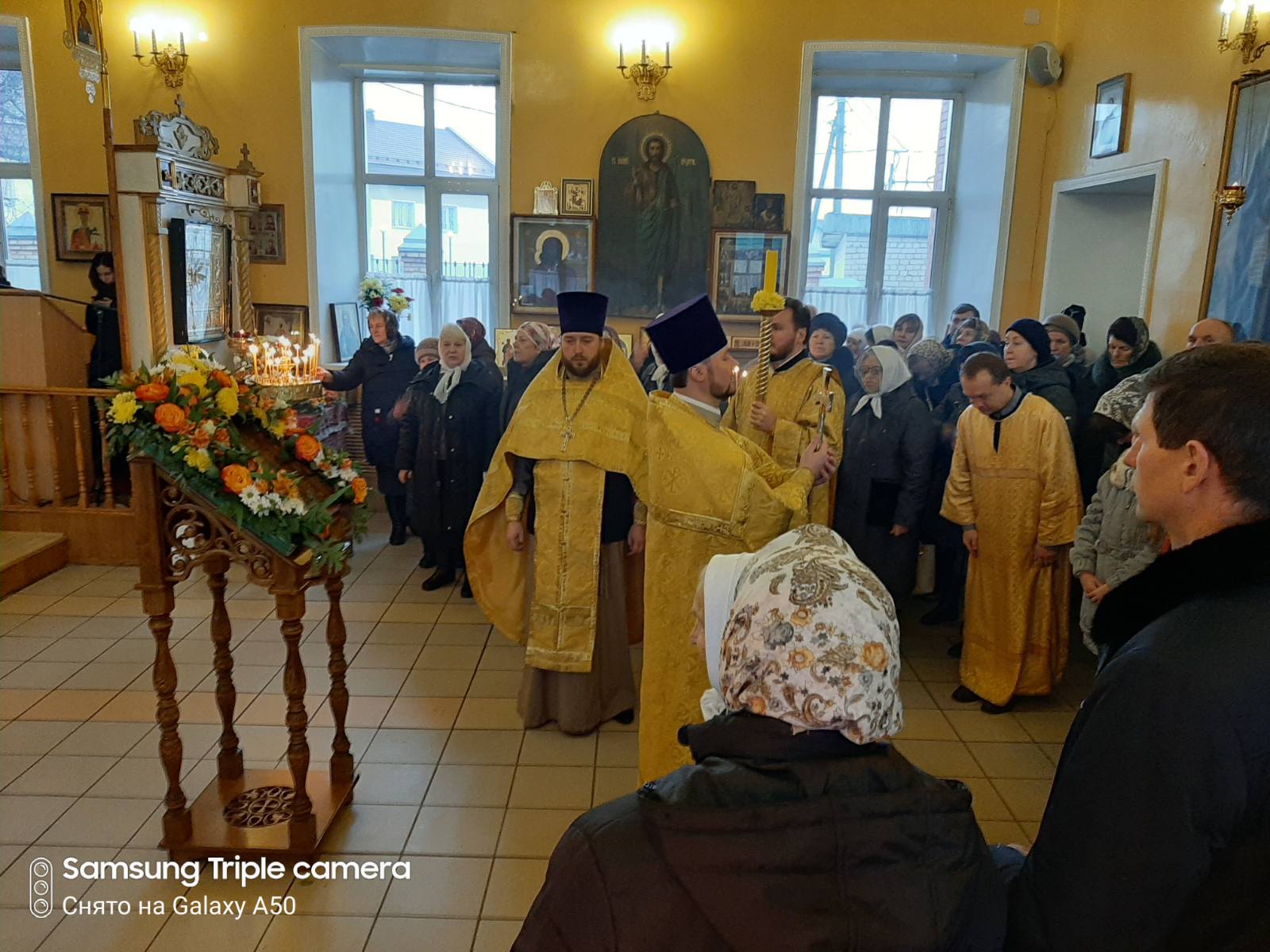 Празднование престольного праздника нашего храма