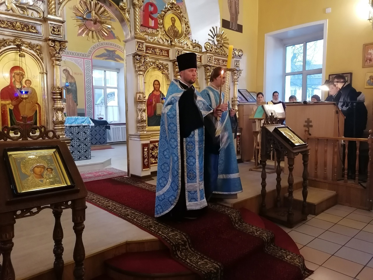Всенощное бдение в канун Крестопоклонной Недели Великого поста и Благовещения
