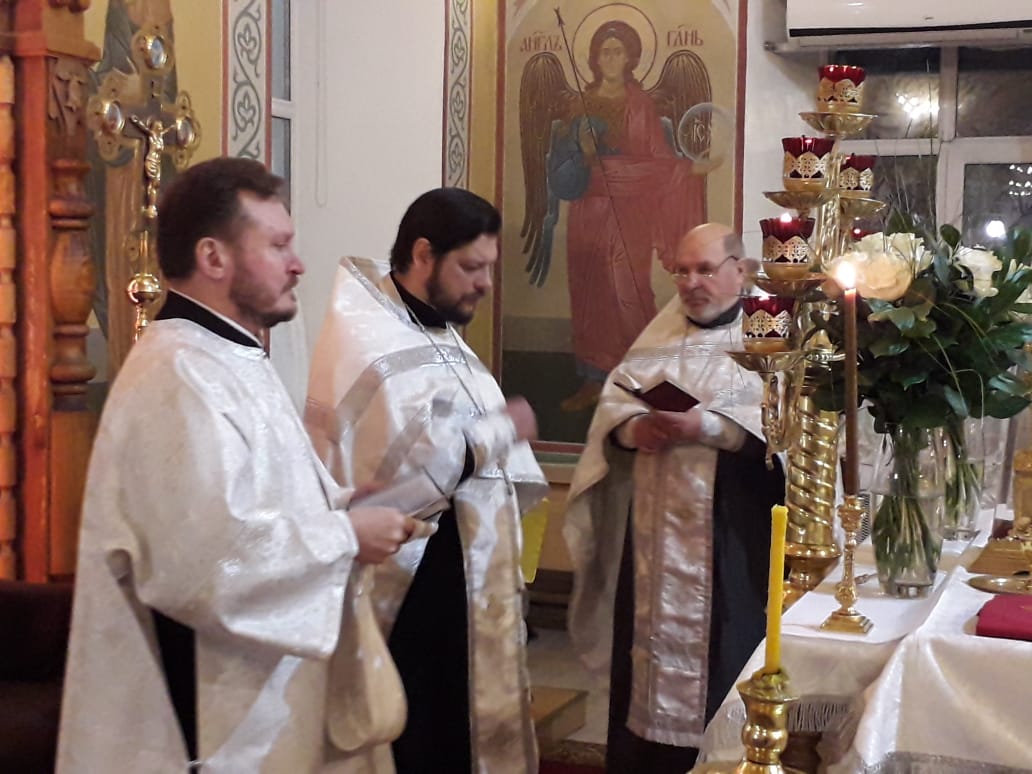Великая вечерня в праздник Рождества Христова 