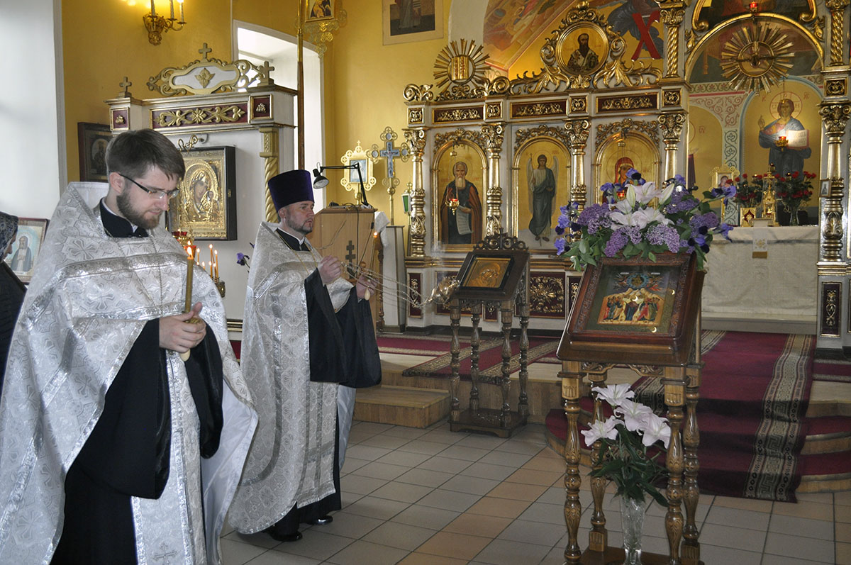 Всенощное бдение в канун праздника Вознесение Господне