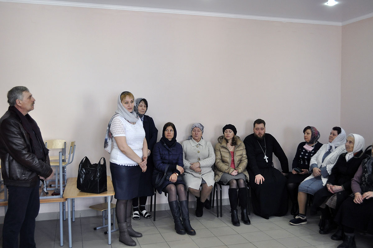 Лекция о профилактике коронавируса в храме