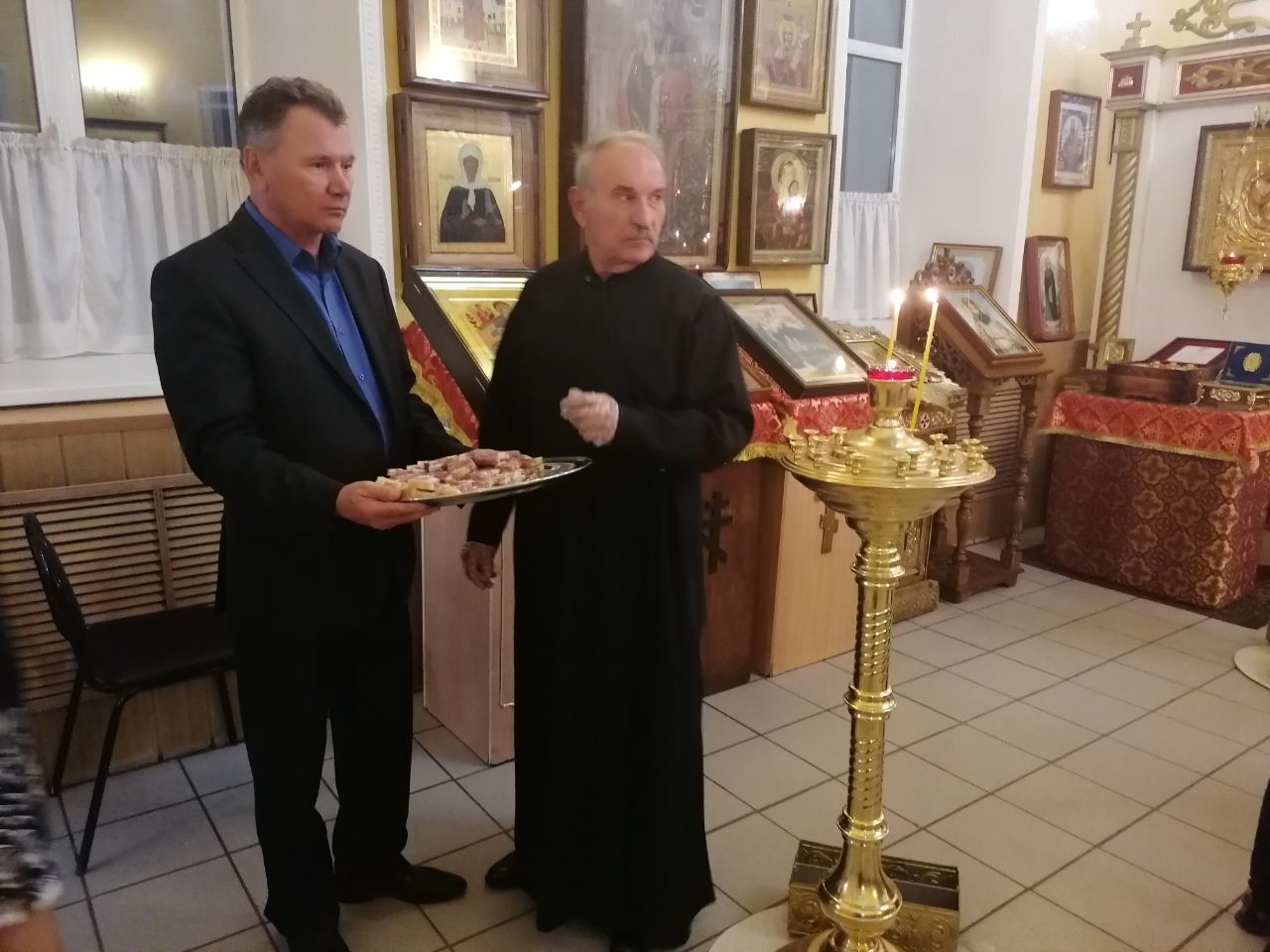 Всенощное бдение в канун празднования Воздвижения Животворящего Креста Господня