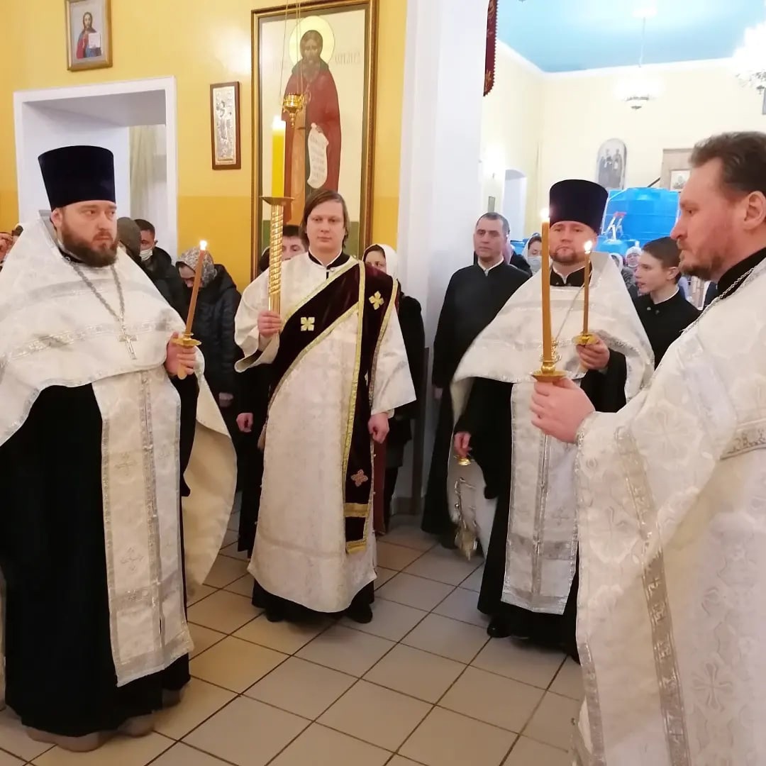 Всенощное бдение в канун праздника Крещения Господне