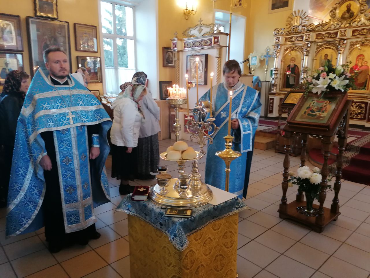 Всенощное бдение в канун праздника Рождества Пресвятой Богородицы 