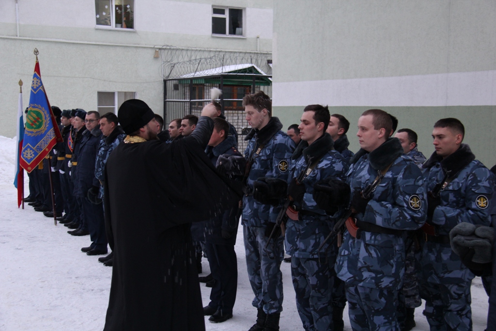 Протоиерей Антоний Шварёв присутствовал на церемонии принятия  присяги  в УФСИН России по Пензенской области 