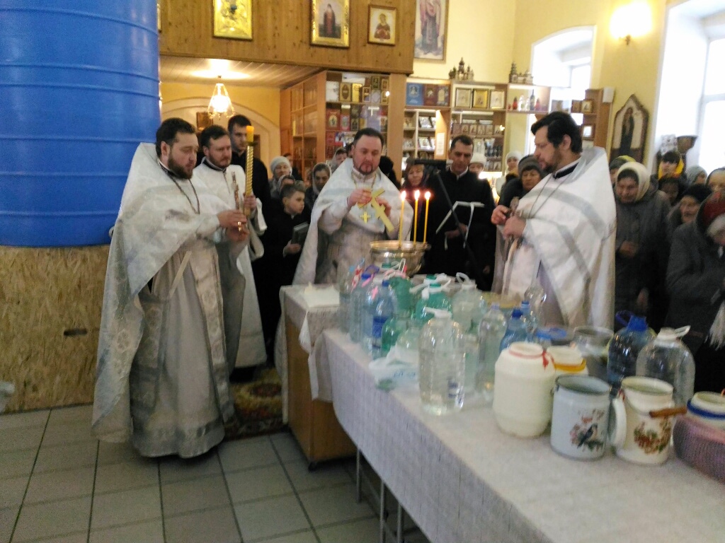 Крещенский сочельник в нашем храме