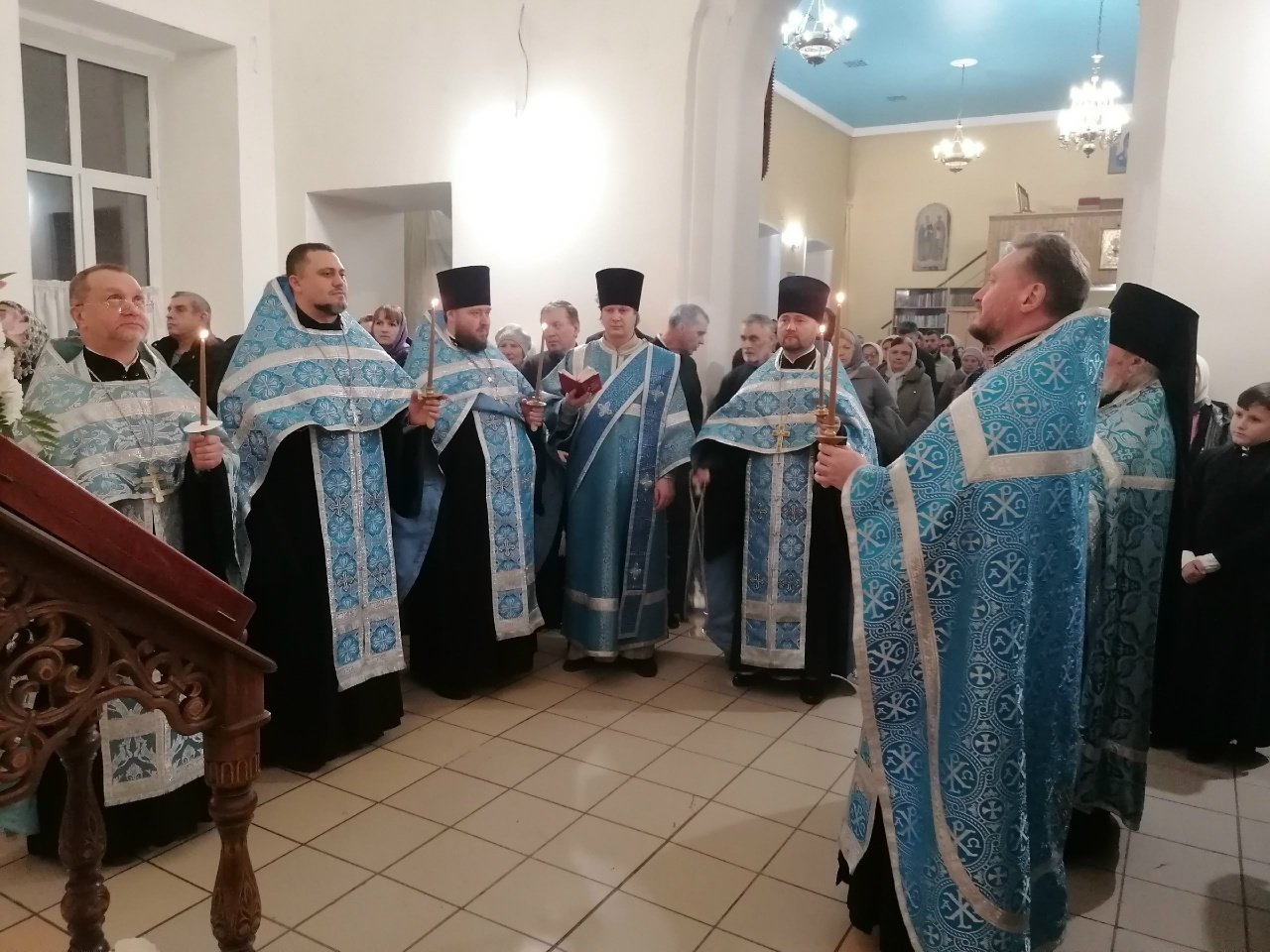 Всенощное бдение в канун празднования Введения во храм Пресвятой Богородицы