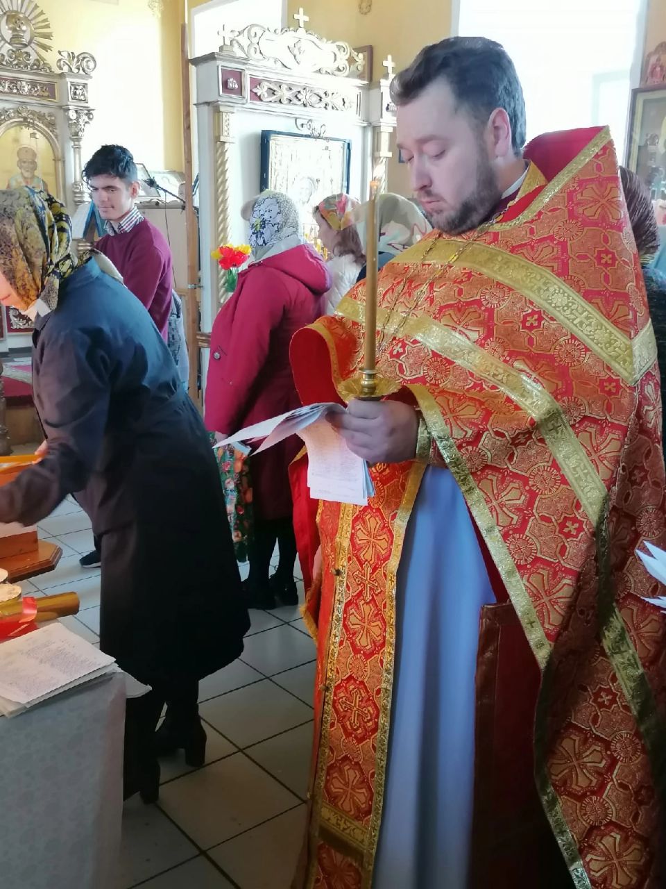 Празднование Радоницы в нашем храме